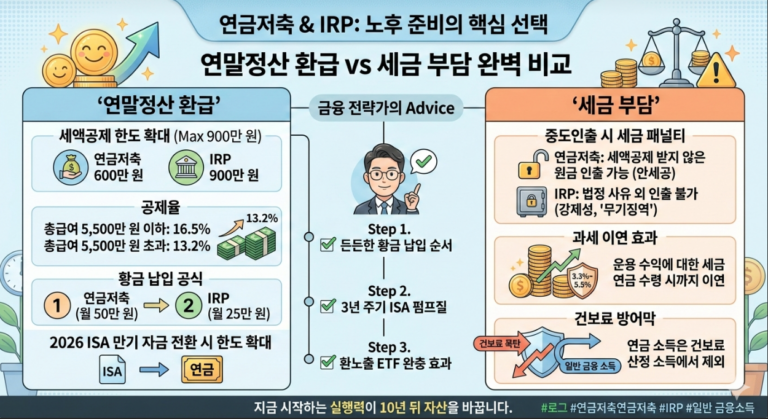 내 월급만 빼고 다 오르는 시대, 탈출구는? 연금저축과 IRP