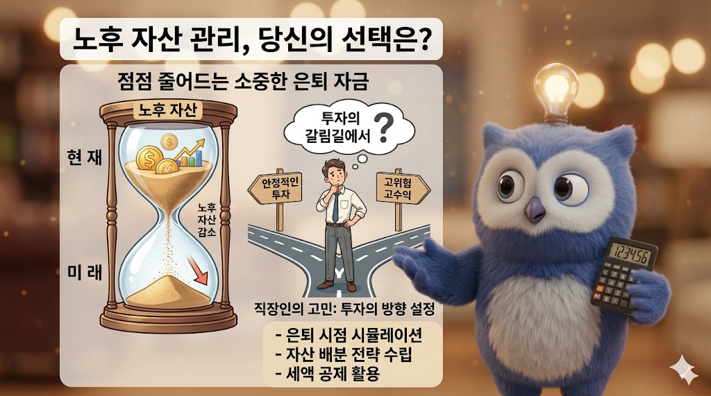 2026년 퇴직연금 TDF 수익률 차이로 고민하는 직장인