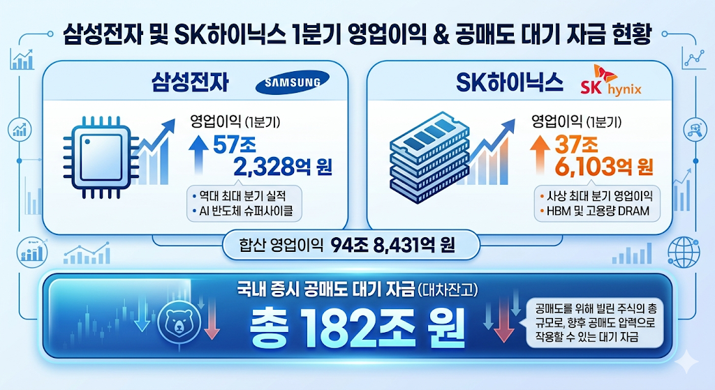 주식 반대매매 위기를 돌파할 대형 반도체 기업의 펀더멘털 및 숏커버링 구조